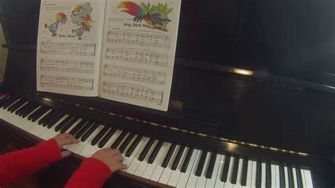 Rain Rain Bastien Piano Basics Level 1 Youtube