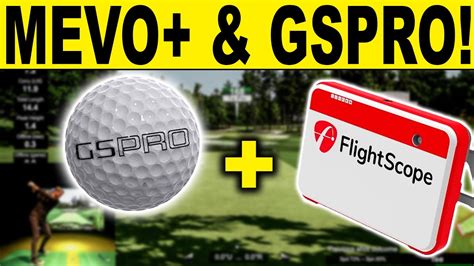 Flightscope Mevo Plus GSPro Golf Simulator Software FIRST LOOK