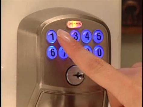 Schlage Keypad User Guide