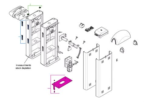 Came Gard 8 G2080E G2080IE spare parts