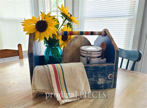 Repurposed Wood Tote Prodigal Pieces