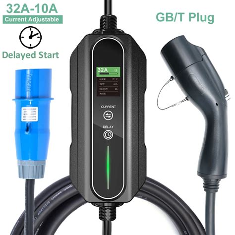 Chargeur EV Domestique Portable Bo Tier De Contr Leur De Charge Rapide