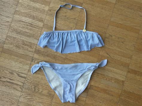 Mädchen Bikini Badeanzug Blau Gr 140 Gebraucht in Zürich für CHF 6 mit Lieferung auf