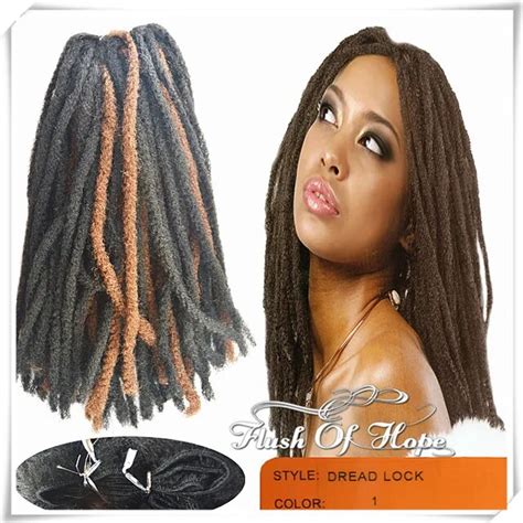 Noble Gold D Read Lock Synthetic Hair Extensions Afro Kinky Twist Braid