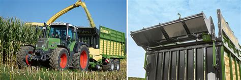 Ax Self Loading And Forager Filled Forage Wagons Explore Krone