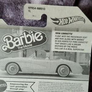 Mattel Other Hot Wheels Barbie Movie Pink Corvette Poshmark