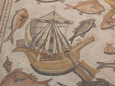 Roman Ship Mosaic