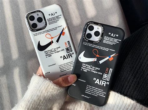 Nike X Off White Phone Case In Off White Phone Case