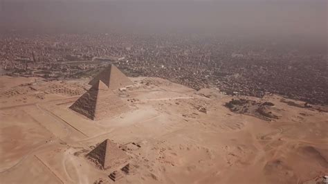 Great Pyramids Aerial View