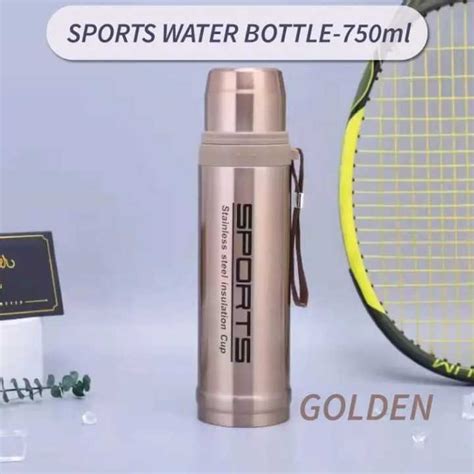 Sports Vacuum Flask 750ML Stainless Steel Water Bottle Hot And Cold Thermos Travel Vacuum