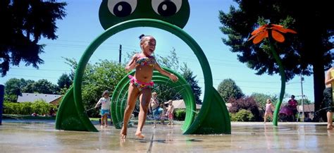 Interactive Fountains And Splash Pads Recreation Portland Parks