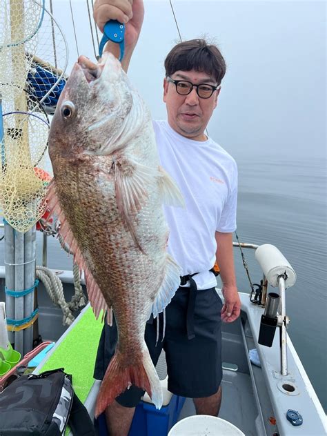 7月19日 第十七マダイ狙い マダイ最大77センチ含め5枚キャッチ／ 釣り船 天祐丸 最新釣果