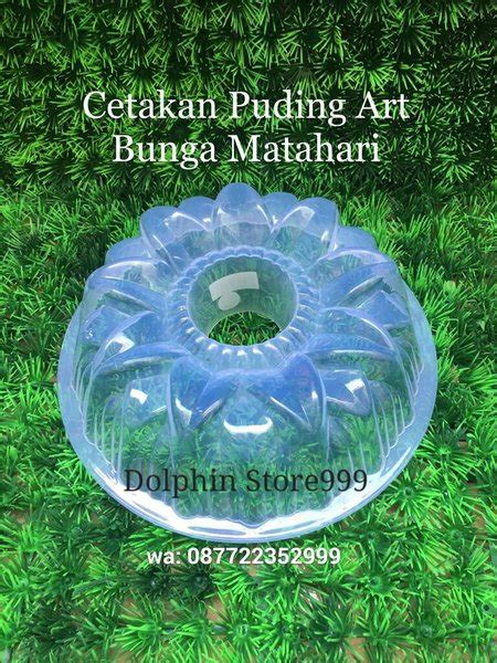 Jual Cetakan Puding Art Bunga Matahari Cetakan Agar Cetakan Jelly