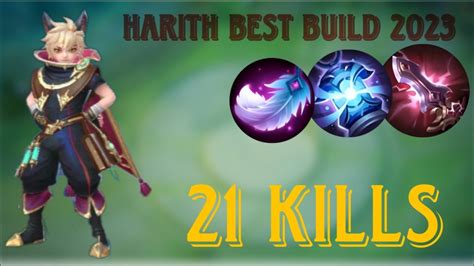 Best Build For Harith 2023 MLBB GAME PLAY YouTube