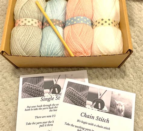 Crochet Kit Crochet Kit For Beginners Learn To Crochet Diy Etsy Uk