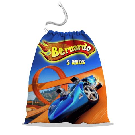 Sacolinhas Surpresa Hot Wheels Personalizado X Cm Elo