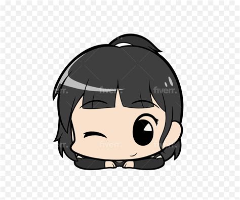 draw  cute anime chibi head  kokolieh hair design pnganime head