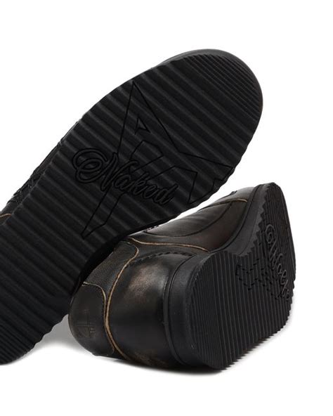 Naked Wolfe Exposuree Rub Off Alcohol Leather In Black Lyst