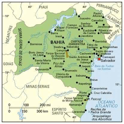 Quais Estados Fazem Divisa Com A Bahia - Oeste da Bahia pode perder 95,3 mil hectares para estados vizinhos ...