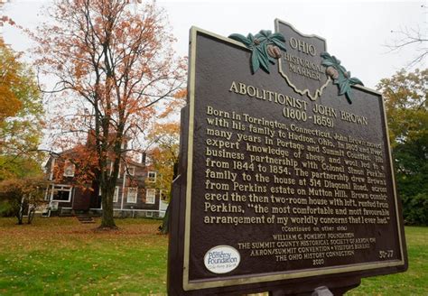 City of Akron designates John Brown House as a historic landmark