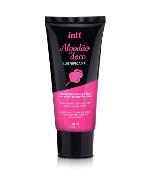 69 Sexline Sex Shop LUBRIFICANTE BEIJÁVEL SABOR ALGODÃO DOCE