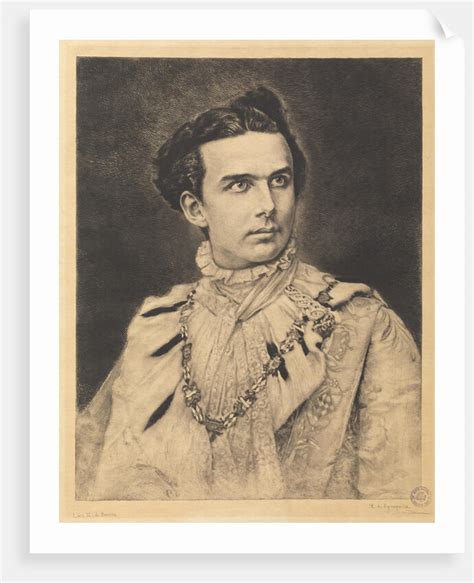 Portrait Of Ludwig Ii Of Bavaria Posters Prints By Anonymous