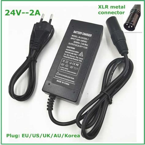 24v 2a Lead Acid Battery Charger Wheelchair Charger Golf Cart Charger