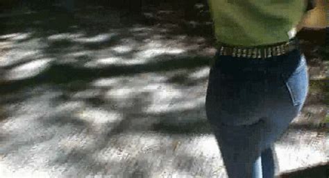 Skintight Jeans Video Clips Hot Brunette In Skintight White Stretchjeans