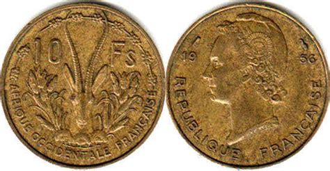 French West Africa Coins Catalog With Pictures And Values Online Free