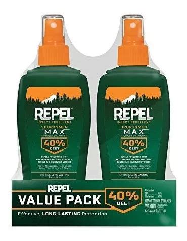 Repelente De Insectos De Oz En Spray Sportsmen Max Repel Meses Sin