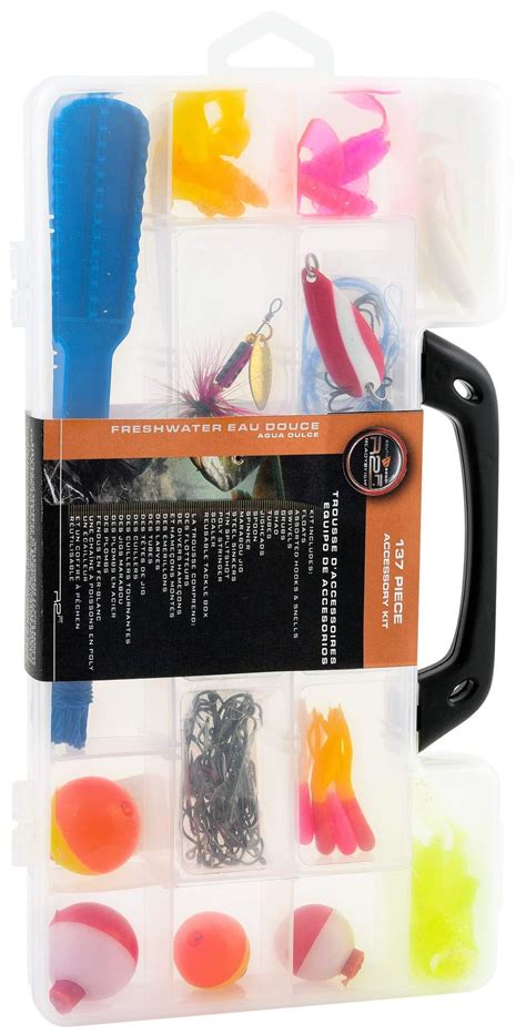 Ready 2 Fish Deluxe Tackle Kit - Fishing Accessories & Supplies Box ...