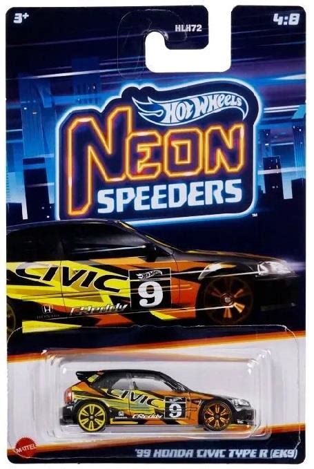Hot Wheels Neon Speeders Honda Civic Type R Ek Benimkoleksiyonum
