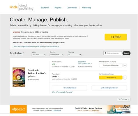 Your Complete Guide To Amazon Kindle Direct Publishing Kdp