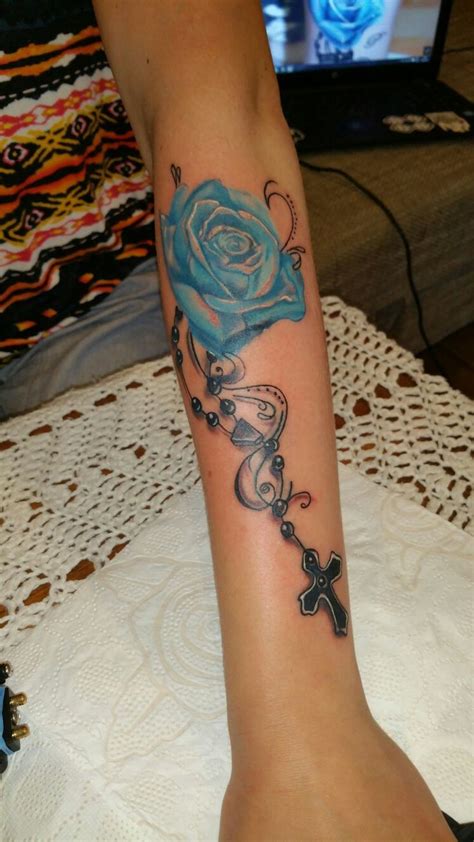 Blue rose tattoo | Blue rose tattoos, Tattoos, Rose tattoo