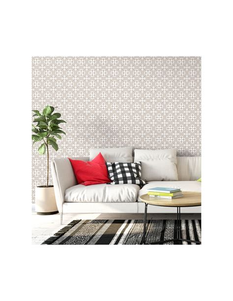 Kit Saldão Papel de Parede em Tons Nude e Branco Metros