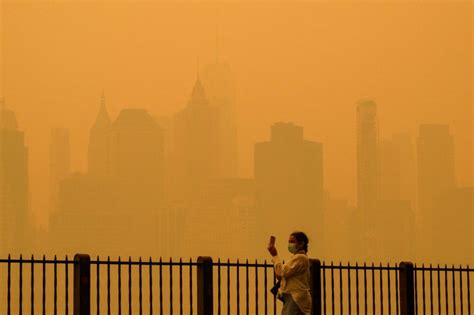 Why Is The Sky Orange In New York How The Canada Wildfires Caused The