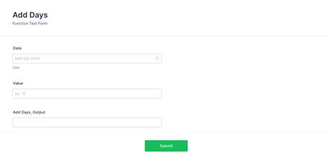 add days form template jotform