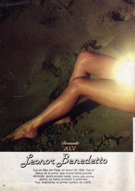 Naked Leonor Benedetto Added By Crispiniano