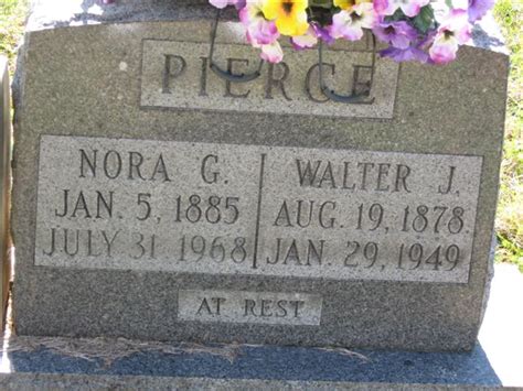 Nora Gay Reed Pierce Find A Grave Memorial