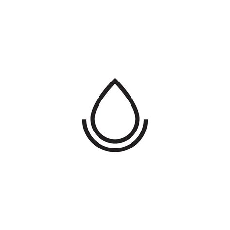 Water Drop Logo Design 34550585 Vector Art At Vecteezy