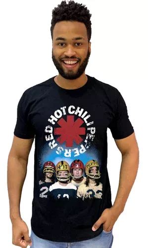 Camiseta Masculina Banda Red Hot Chili Peppers Rhcp Rock Rol MercadoLivre