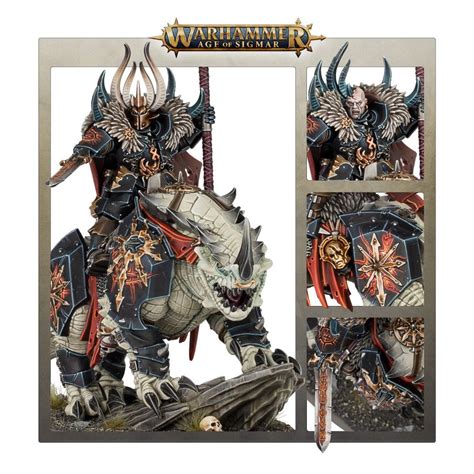 Acheter Age Of Sigmar Slaves To Darkness Chaos Lord On Karkadrak