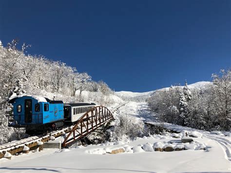 Winter has arrived at The Mount Washington Cog Railway! - Trip Picks Karno Trip Picks