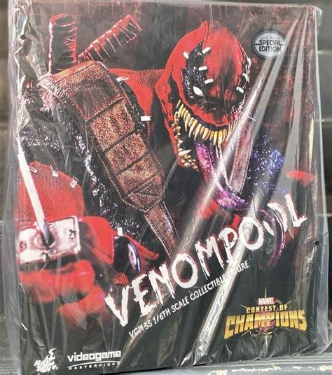 現貨全新 Hot Toys VGM B Venompool Special Ver 興趣及遊戲 玩具 遊戲類 Carousell