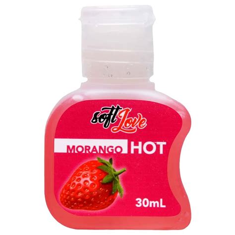 Gel Hot Comest Vel Ml Soft Love Morango Produtos Er Ticos Uberl Ndia