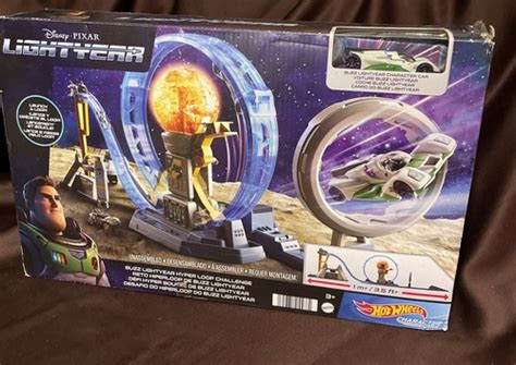 Hot Wheels Disney Pixar Buzz Lightyear Hyper Loop Challenge New In Box EBay