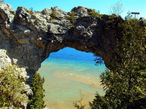 Arch Rock Mackinac Island Michigan Sitios Que He Visitado Pin