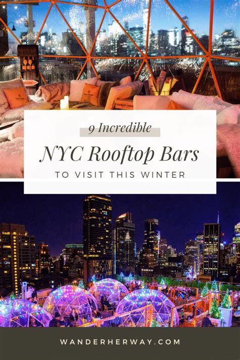 The Best Winter Rooftop Bars in NYC — Wander Her Way