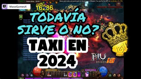 LEVEAR EN PARTY COMPRANDO TAXI O LEVEAR SOLO Mu Online Webzen S18