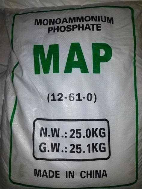 Mono Ammonium Phosphate Map Fertilizers At 325 Kg Ammonium